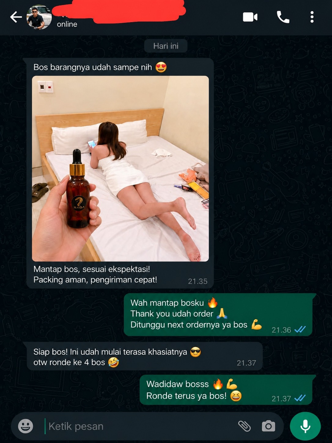 Testimoni pelanggan RAGA 4