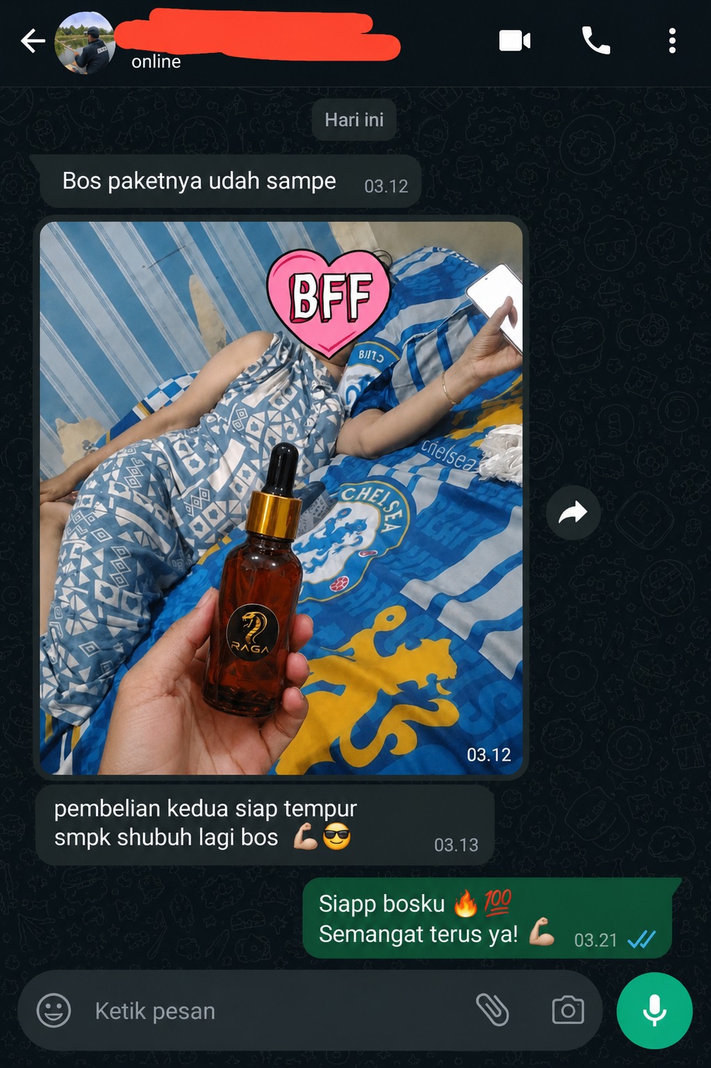 Testimoni pelanggan RAGA 10