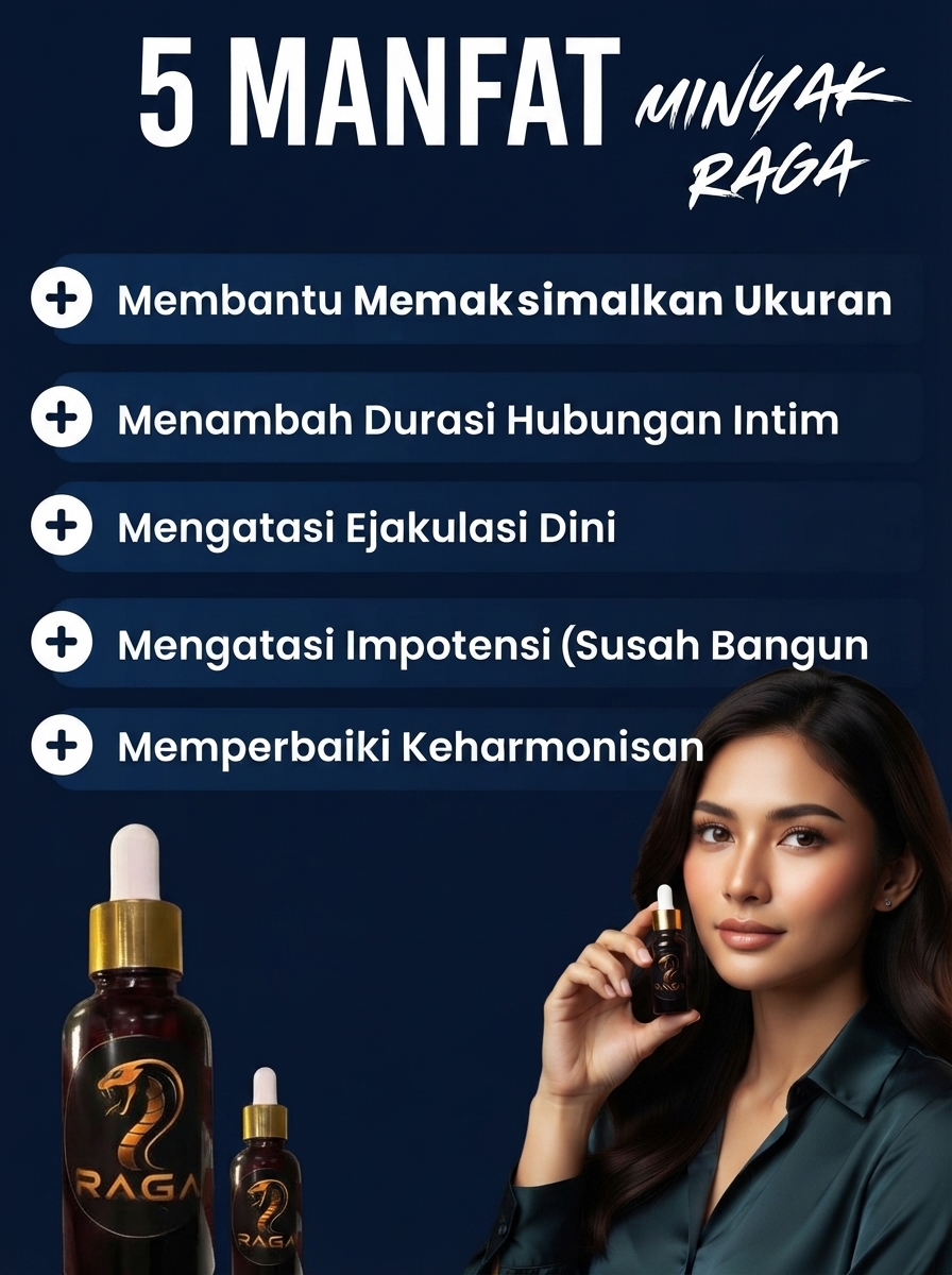 Model menunjukkan manfaat minyak RAGA